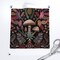 Autumn Botanical Kaleidoscope Oaks Acorns Mushrooms Custom Printed Fabric by Spoonflower Various Fabrics by the Yard or Fat Quarter